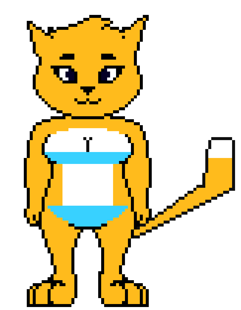 female scratch cat 