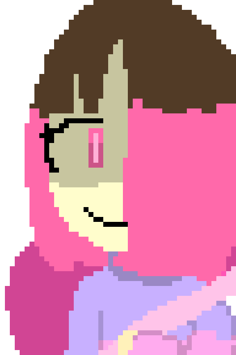 [53a360] well, let me tell you, what will you do with your inner demons? * turns ians eye pink making them see asriel dying *