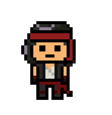 [fe2834] danganronpa pixel sprite liu kang