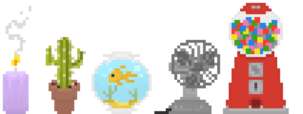 [9664c4] Calming Objects