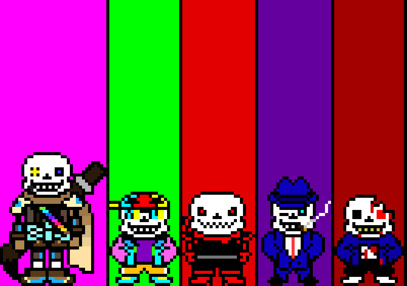 [9664c4] Sans AUs 3!