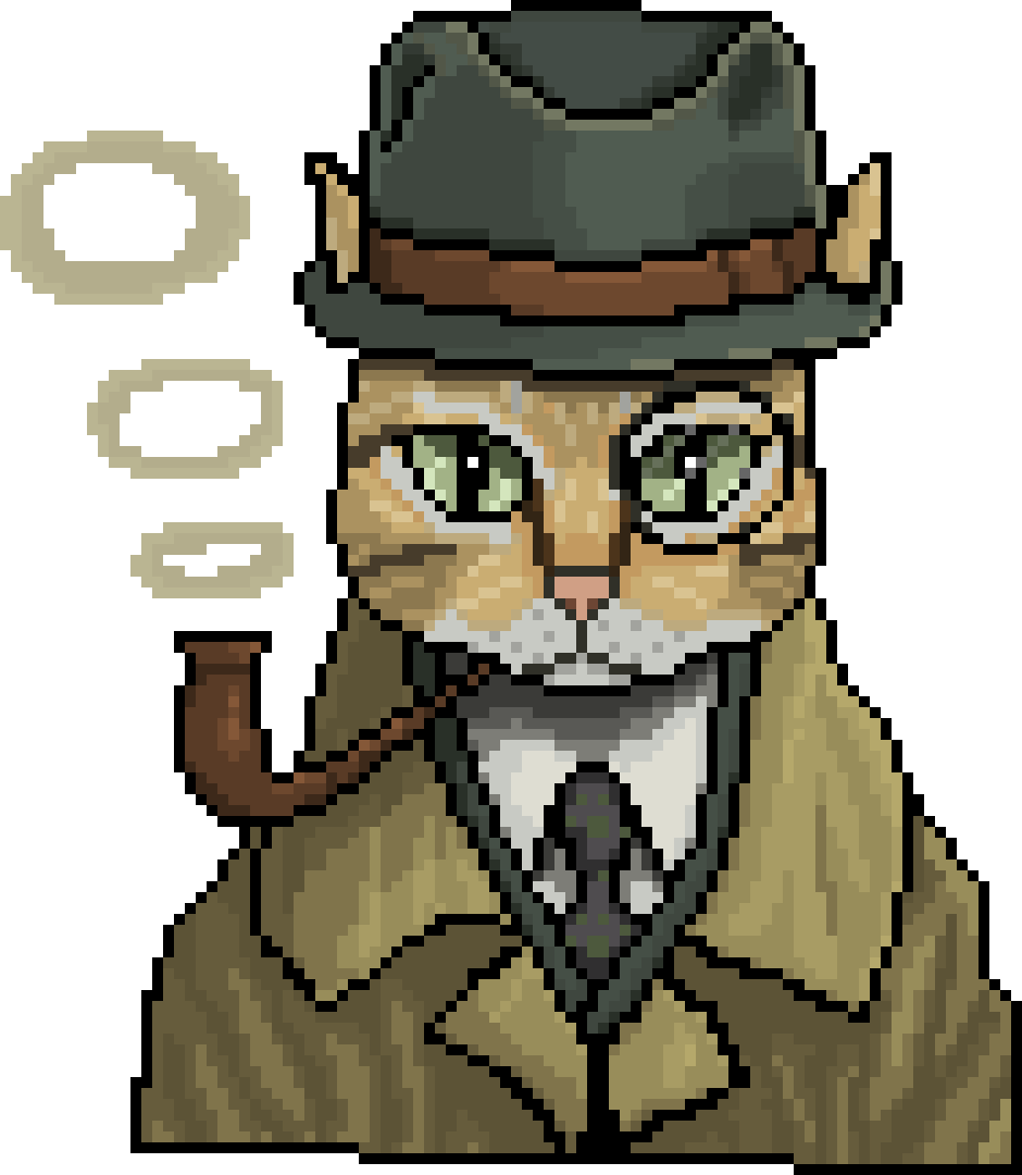 [2f523a] Purrlock Holmes (No bkgd)