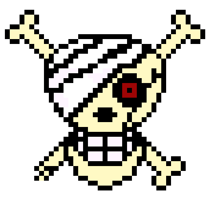 [0f354b] One piece flag 