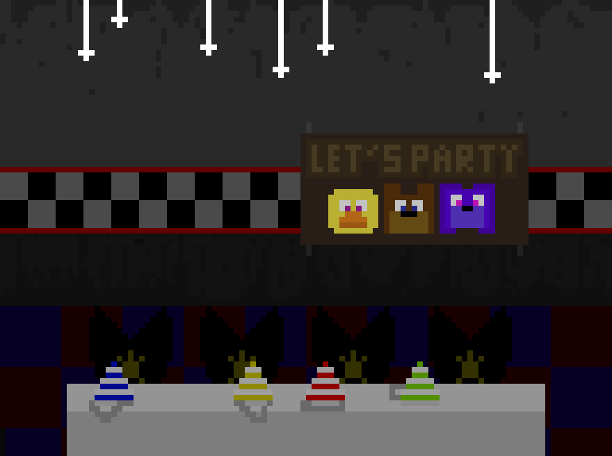 [dcba35] Hey, I think it's time to explain the flood of weird FNAF - Stuff here. I'm Programming my own fangame and create the graphics with these websites. So, Sorry if you need to see 'Chicas Adventures' stuff here.