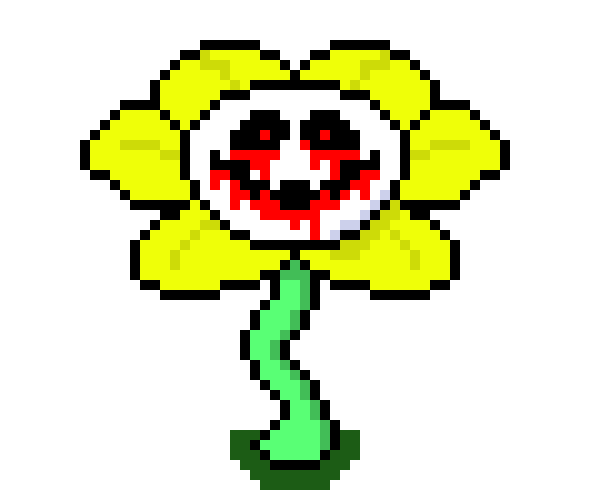 Evil Flowey Sprite