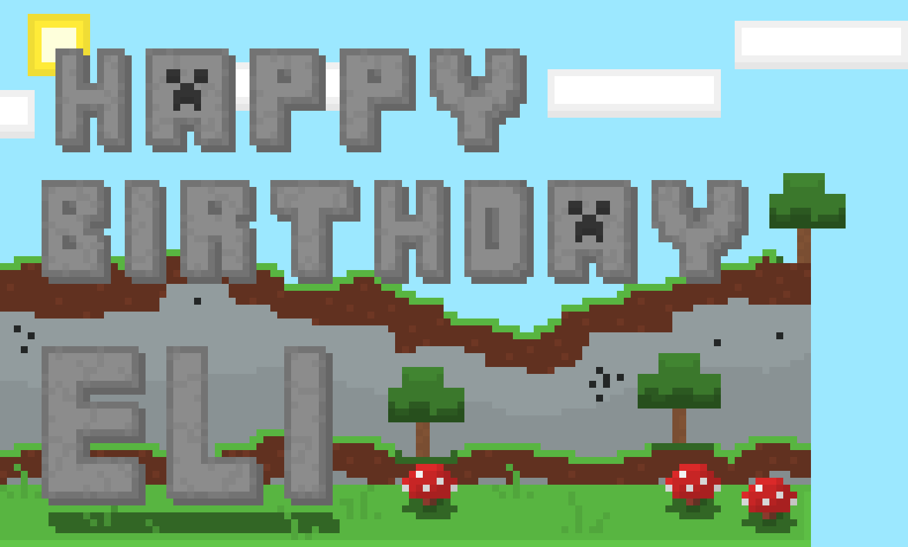 [9664c4] Minecraft Card