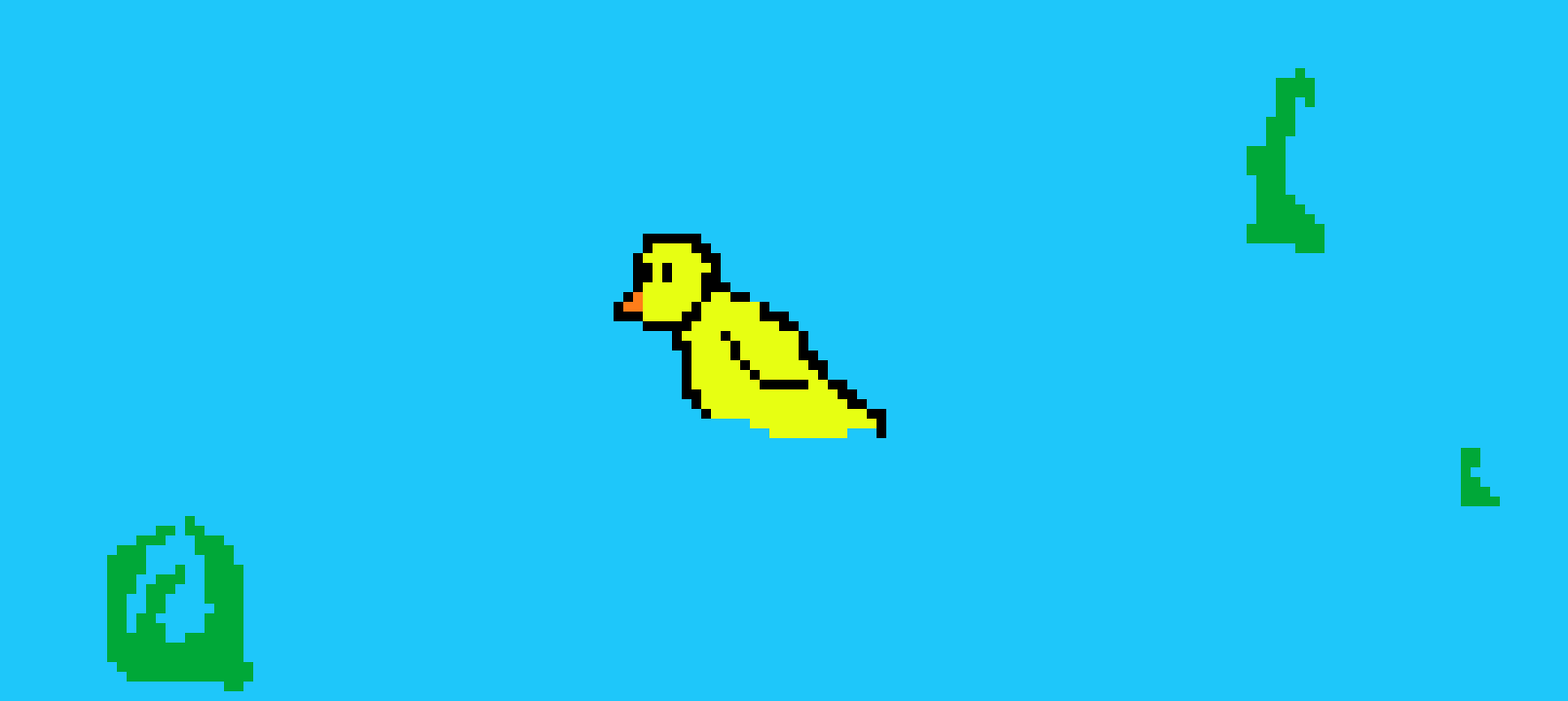 [9664c4] Duck in a pond
