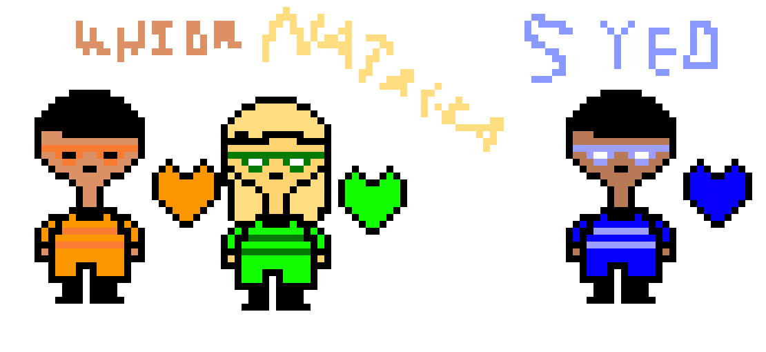 [9664c4] junior natalia and syed in undertale