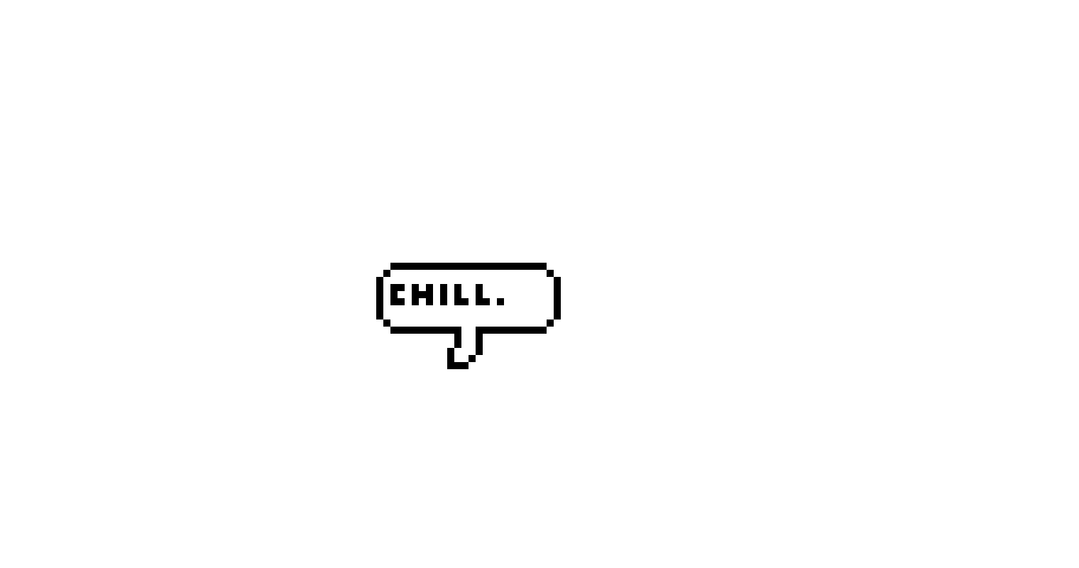 [9664c4] Tumblr pixel speech bubble