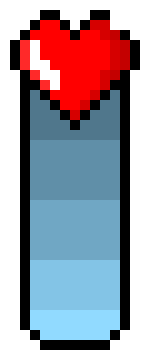 Vertical Health Pixel Bar
