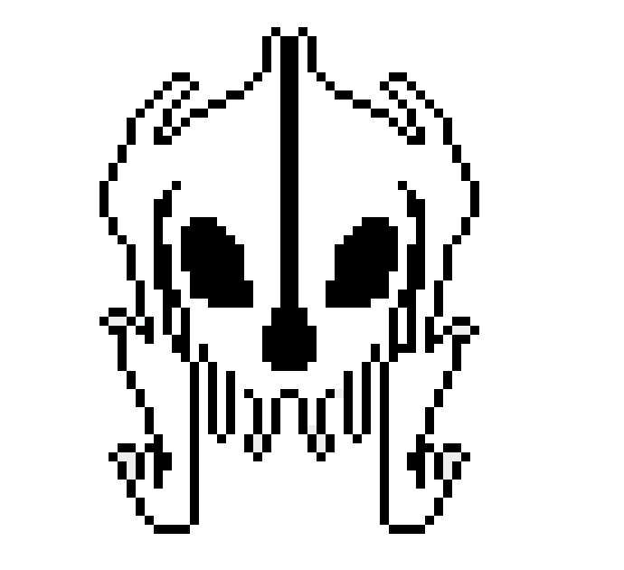 [61d456] Gaster blaster Firing With Outline