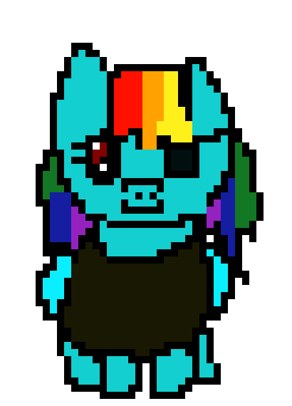 [9664c4] PonyTale Rainbow dash Sprite
