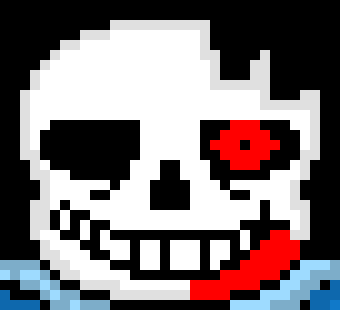 Does anyone notice the shades in my head?-Horror!Sans