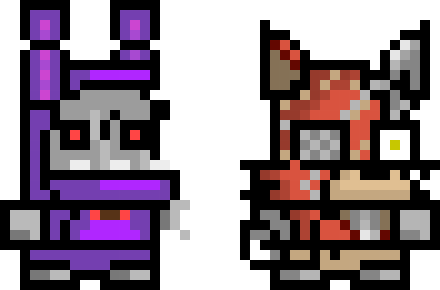 W. bonnie and W foxy