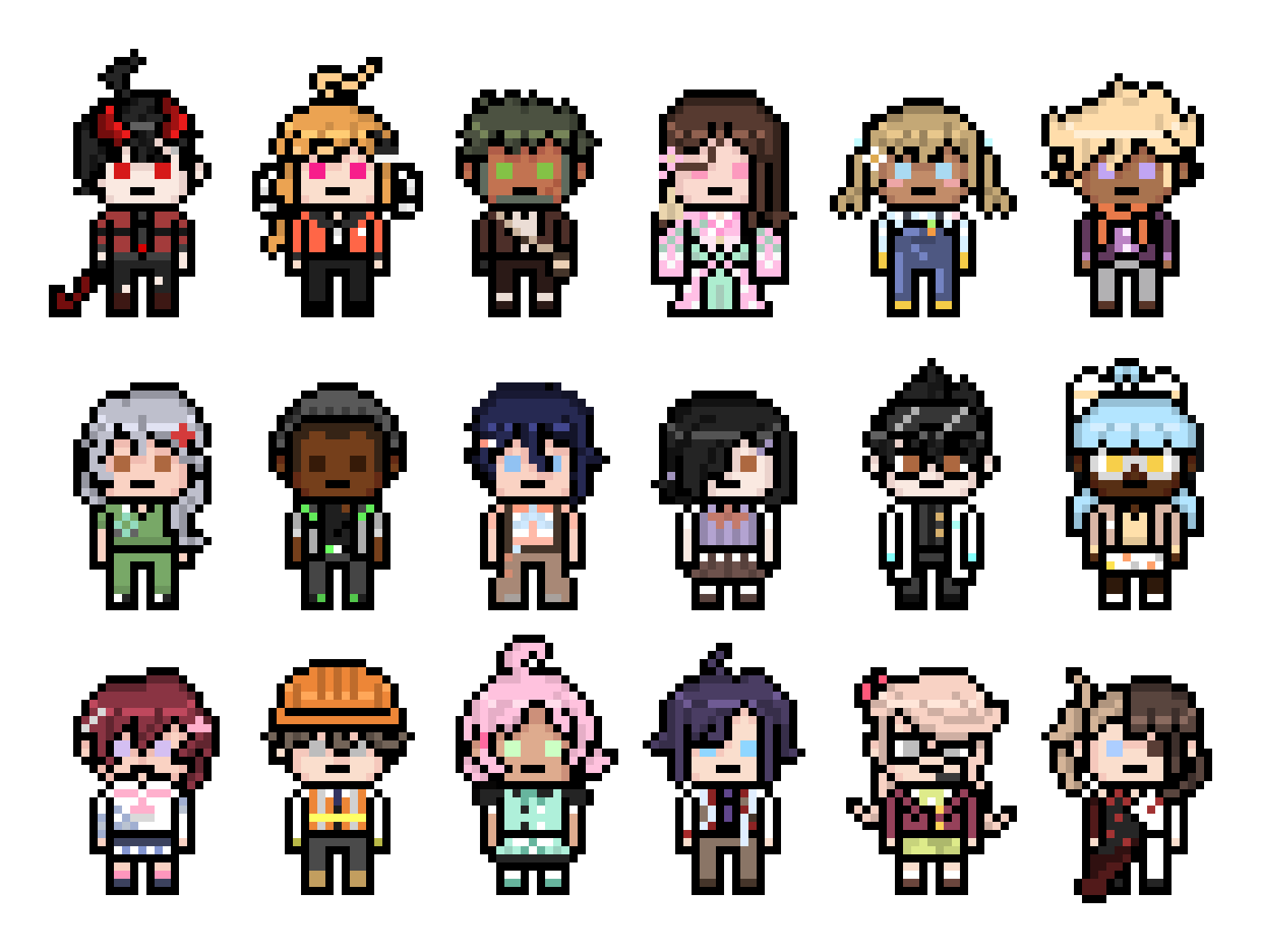 [5bd973] Danganronpa 1 OCs