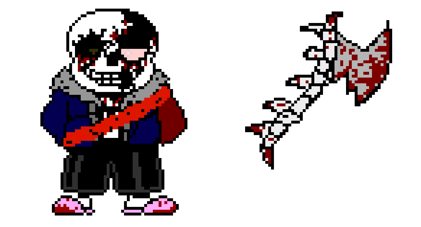 [6daa8e] horroraxe Sans take