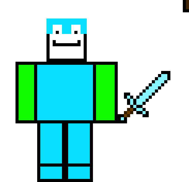 [401102] ((your back! also i made  dream sprite lol.))*gets full diamond out of a desret temple and a iamond sword*-dream