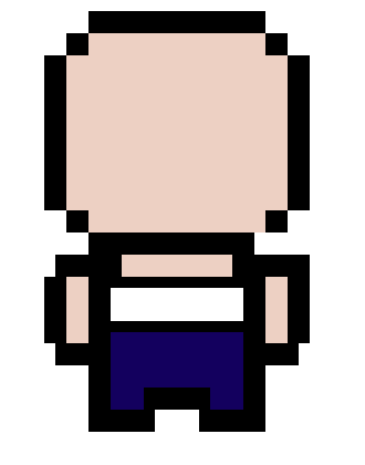 [21707d] Pixel art character 1 