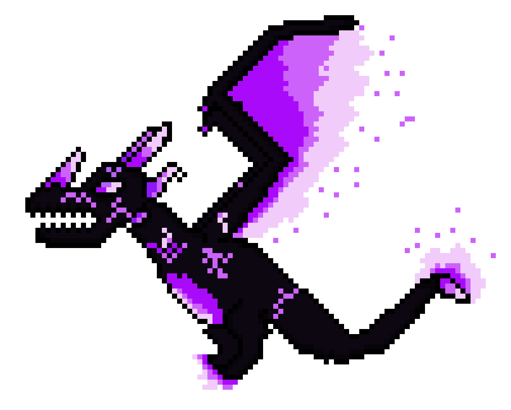 [f868dd] Ender Dragon with shading, but at FULL POWER