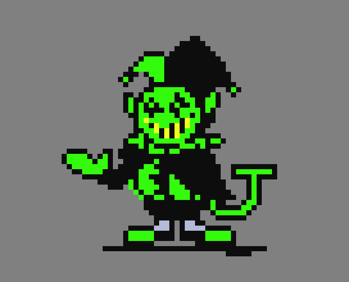 [ad3579] *heres a comment* this sucks. you used Frisks sprite. you suck.