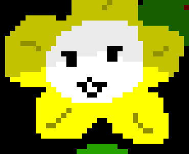 [a34ade] [Sprouts next to the Asriel] "Hey Mr. Sensitive, can you stop harassing people?"