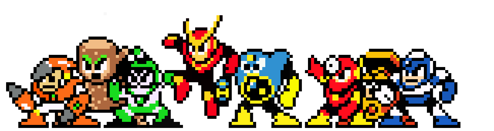 Mega Man 2 Robot Masters