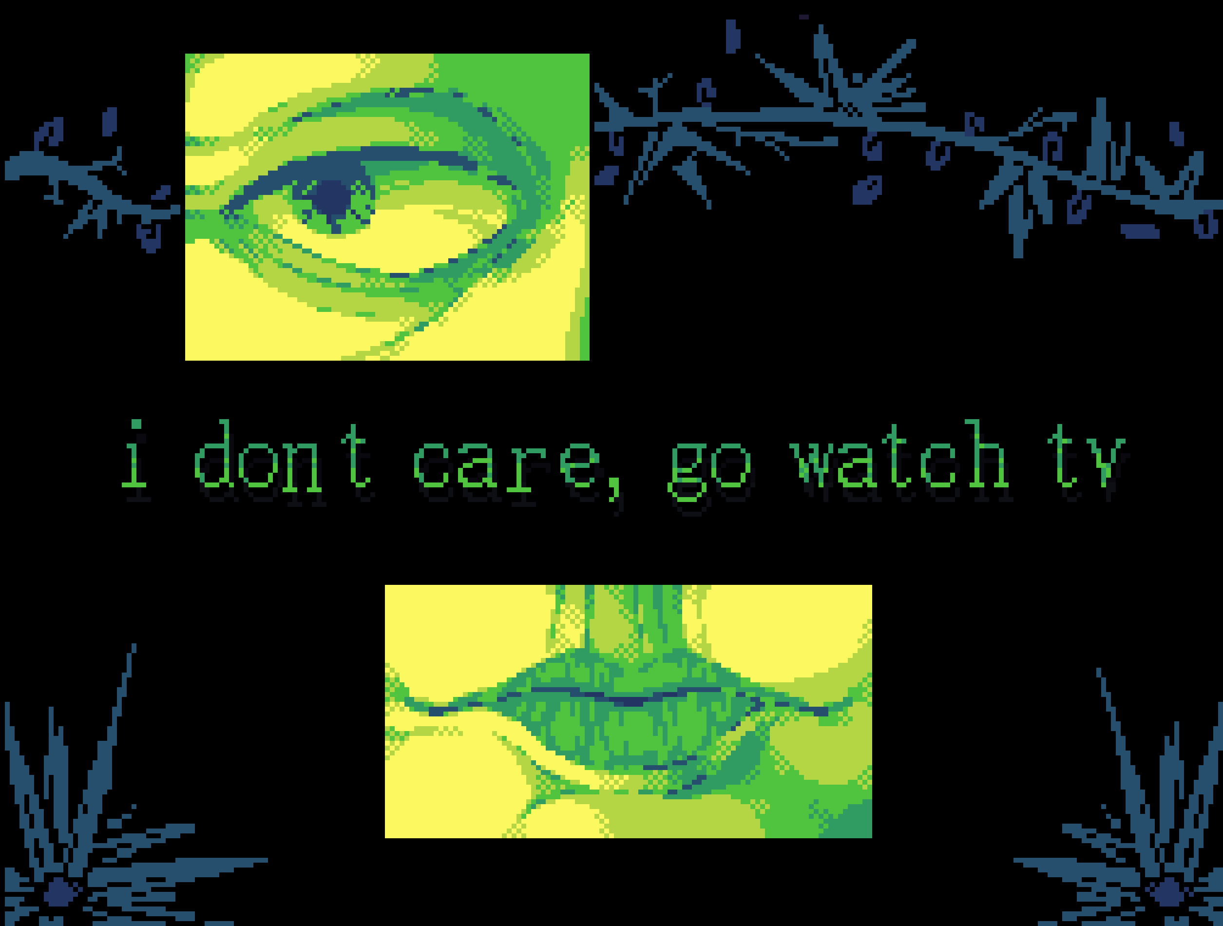 [8426a8] yellow green and blue are my next addiction 