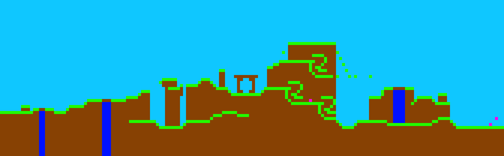 [9664c4] Green Hill Zone Act 1 (Present, yes this is a Sonic CD type thing)