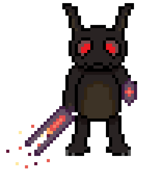 You, Me, One on One, Demon Vs Demon! thats right Player, I'll strike you down, for the sake this this world, and all the other multiverses that you have struck down, I SHALL CARRY OUT MY TASK, TO PURIFY THE ABYSS YOU SO DRAG ON! - Cerravix [Deadtale]