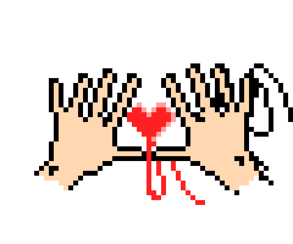 [1d2a97] Pixel hands