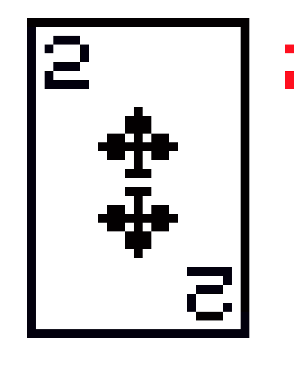 [e74500] 2 of clubs
