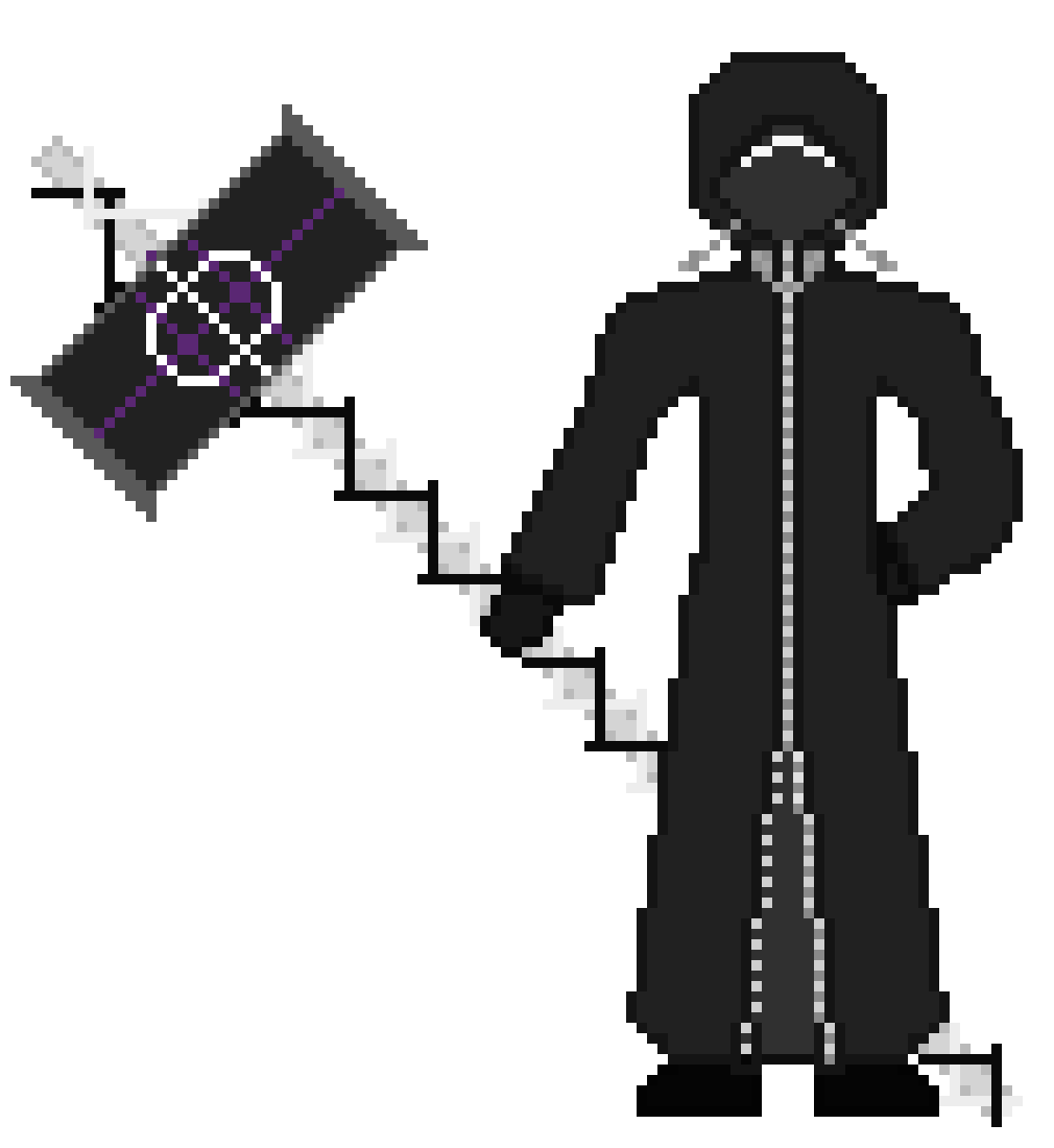 [75bb12] *He glances over at Val.* Hey, hat lady. Think you can hold him while I open the Corridor Of Darkness?