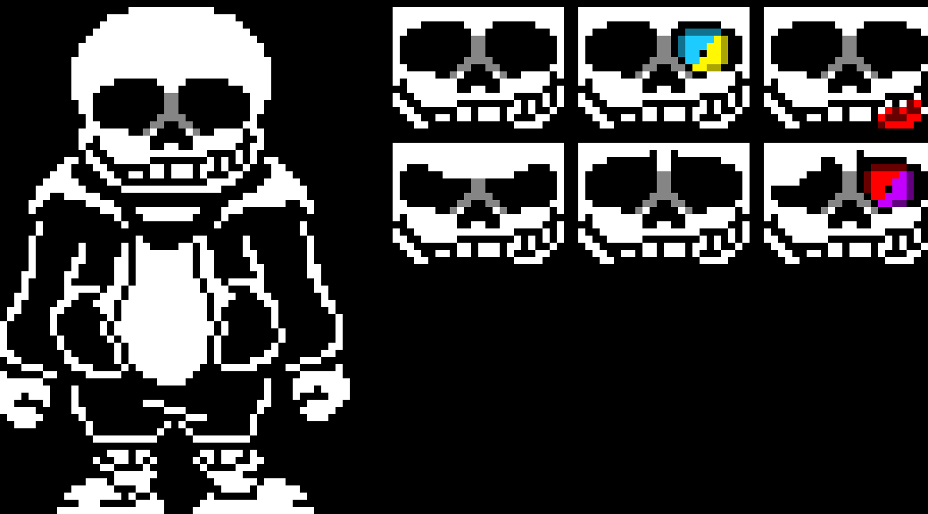 (Also made some faces for Rough sandpaper)
