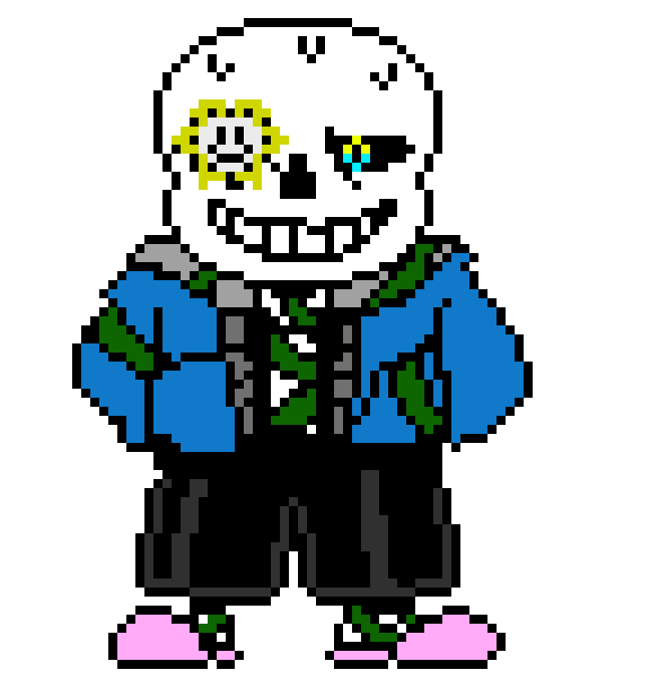 [e485f9] flowey possesed sans