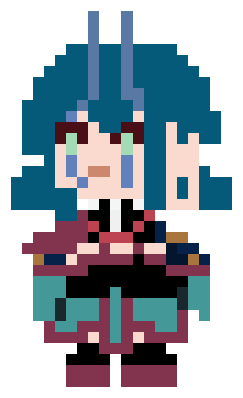 [625bc3] Undertale Nozomi Akami Pixel Art