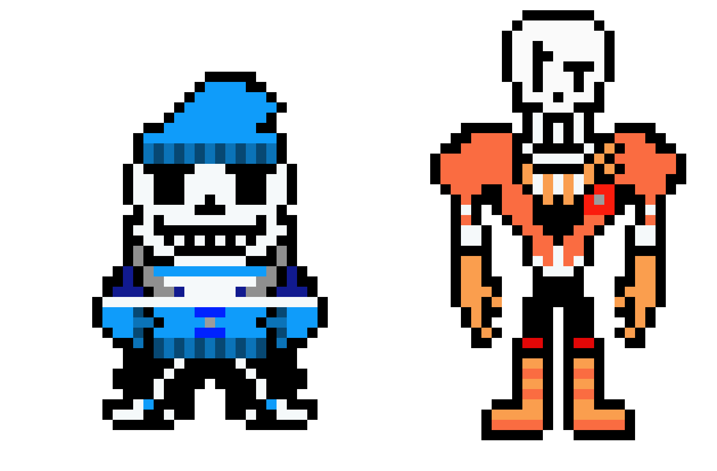 Sans&Papyrus (trainertale) 