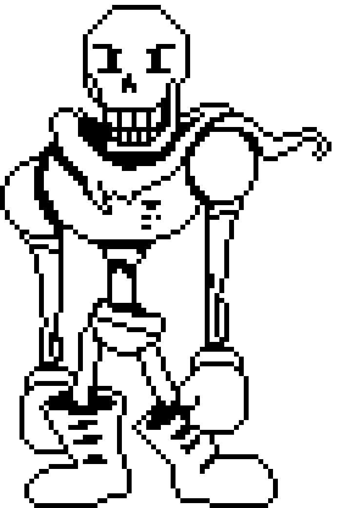 [1f73e2] Undertale: Rejuvenation Papyrus Sprite.