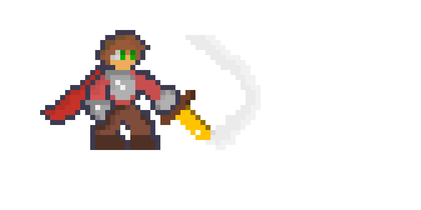[c097e3] warrior sword slash