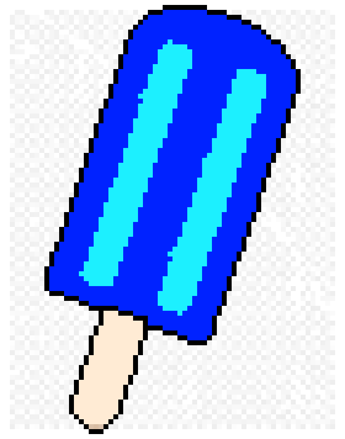 [ab1901] Blue popsicle