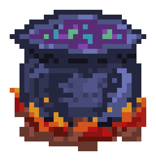 [9bfdb2] burning cauldron