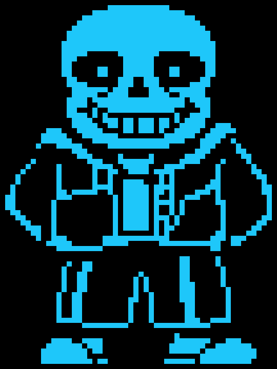 [189845] Wireframe Sans Sprite (Blue