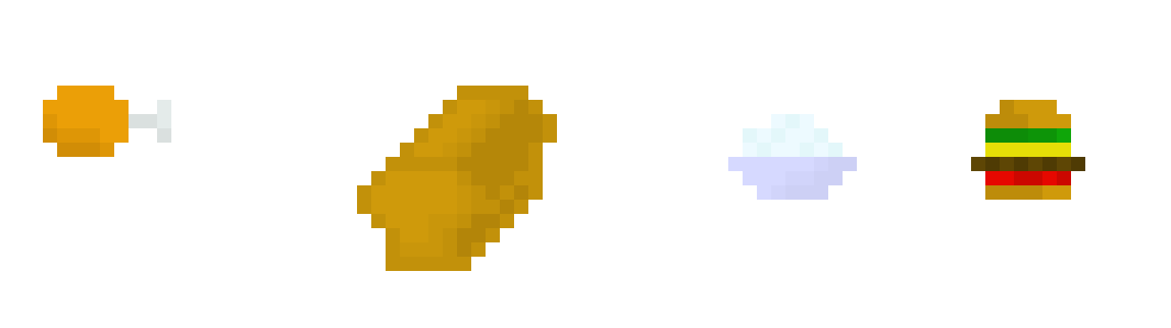 [0fcd81] Food 16pxls