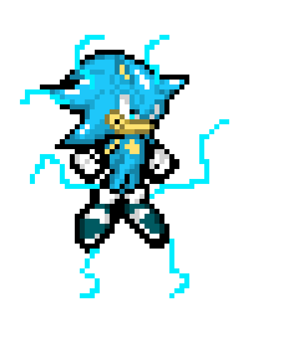 [b6bb08] Super Saiyan God Sonic