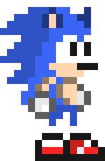 8-Bit Sonic Sprite