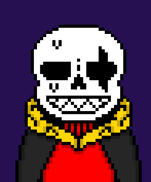 [b63bdb] *makes a bone wall to block the slash for Blue*