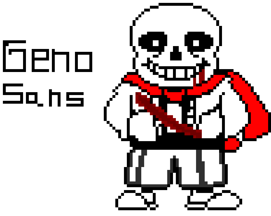 [9664c4] Geno!Sans Sprite