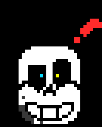 *The Figure was punched in the face, it was ink.* ACK-