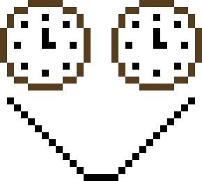 [9664c4] clock face