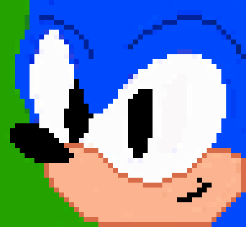 (rolls in a ball to hit mecha sonic)