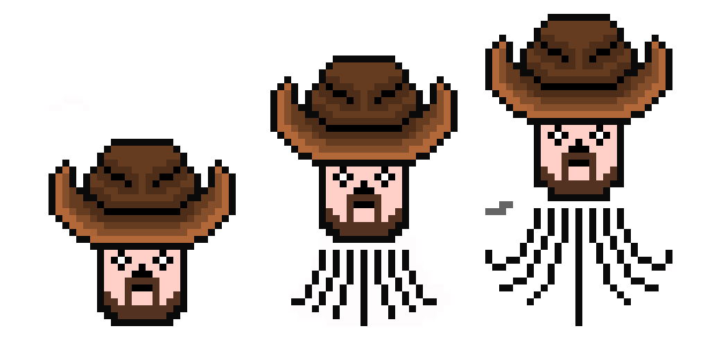 [9664c4] cowboy head